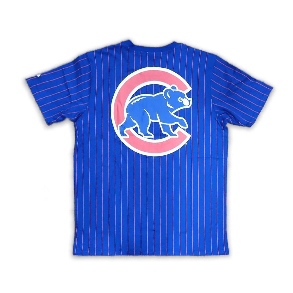 cubs blue pinstripe jersey