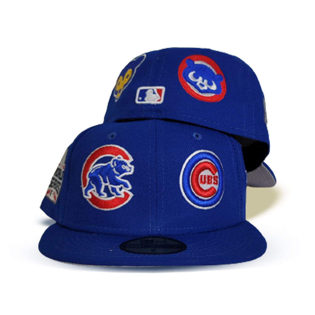 Royal Blue Chicago Cubs Team Patch Pride New Era 59FIFTY Fitted 7 1/2
