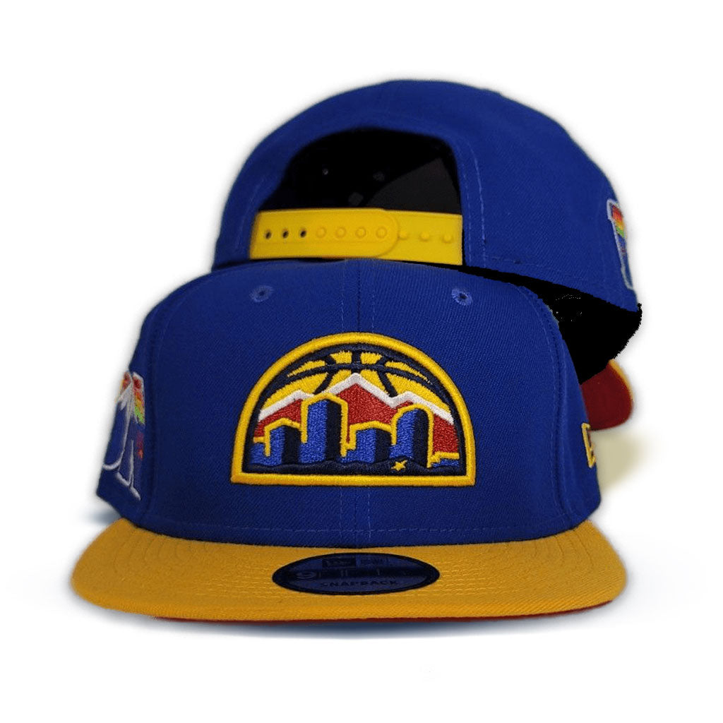  Denver Nuggets Blue/Red Two Tone Snapback