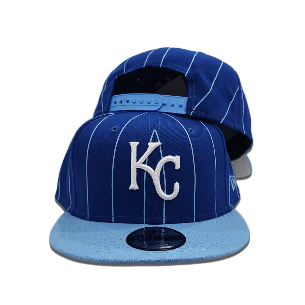 black and white kc royals hat