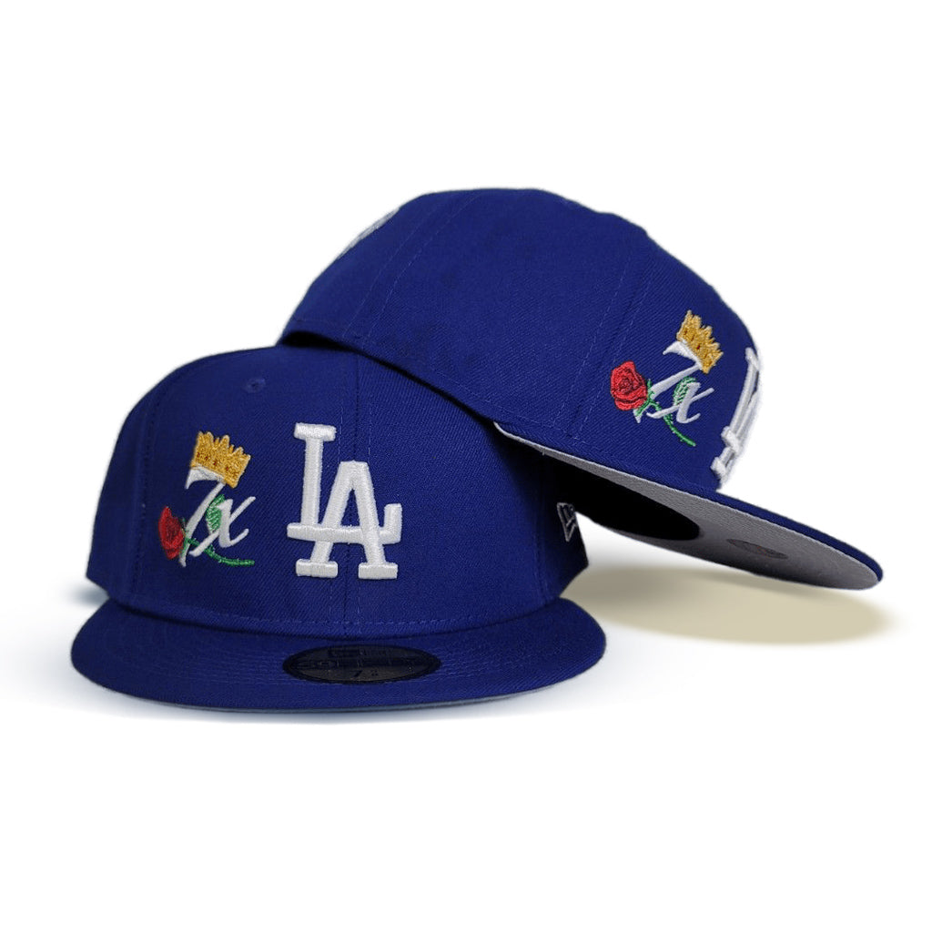 Official New Era MLB World Series Trail Mix LA Dodgers 59FIFTY Fitted Cap