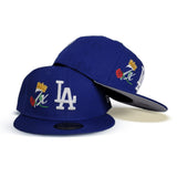 Royal Blue Los Angeles Dodgers 7X World Series Champions Crown New Era 59Fifty Fitted