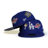 Royal Blue Los Angeles Dodgers 7X World Series Champions Ring New Era 59Fifty Fitted