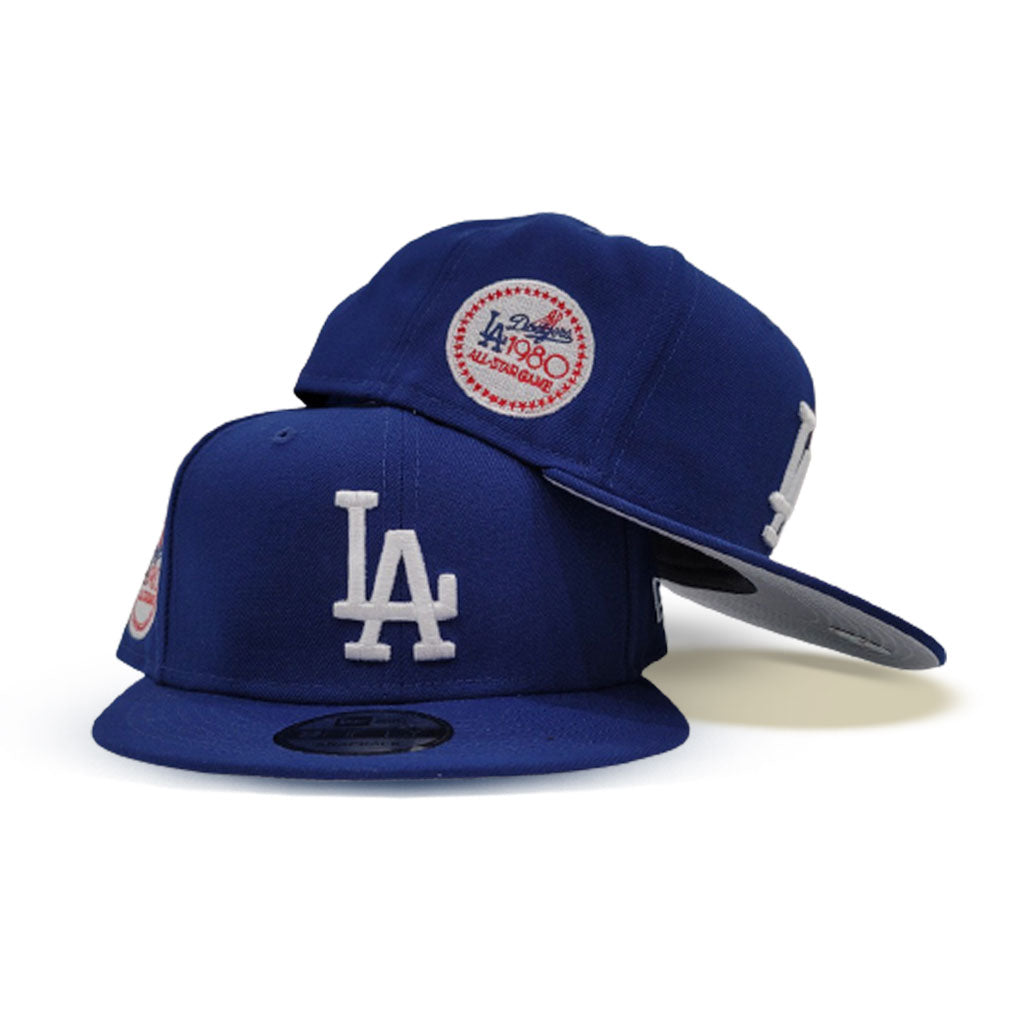 Los Angeles Dodgers Hat  New Era Blue Inaugural Season Patch Wool