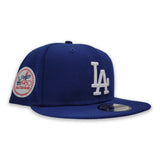 Royal Blue Los Angeles Dodgers Gray Bottom 1980 All Star Game Side Patch New Era 9Fifty Snapback