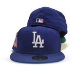 Royal Blue Los Angeles Dodgers Green Bottom 1981 World Series Side Patch "59FIFTY DAY" New Era 59Fifty Fitted