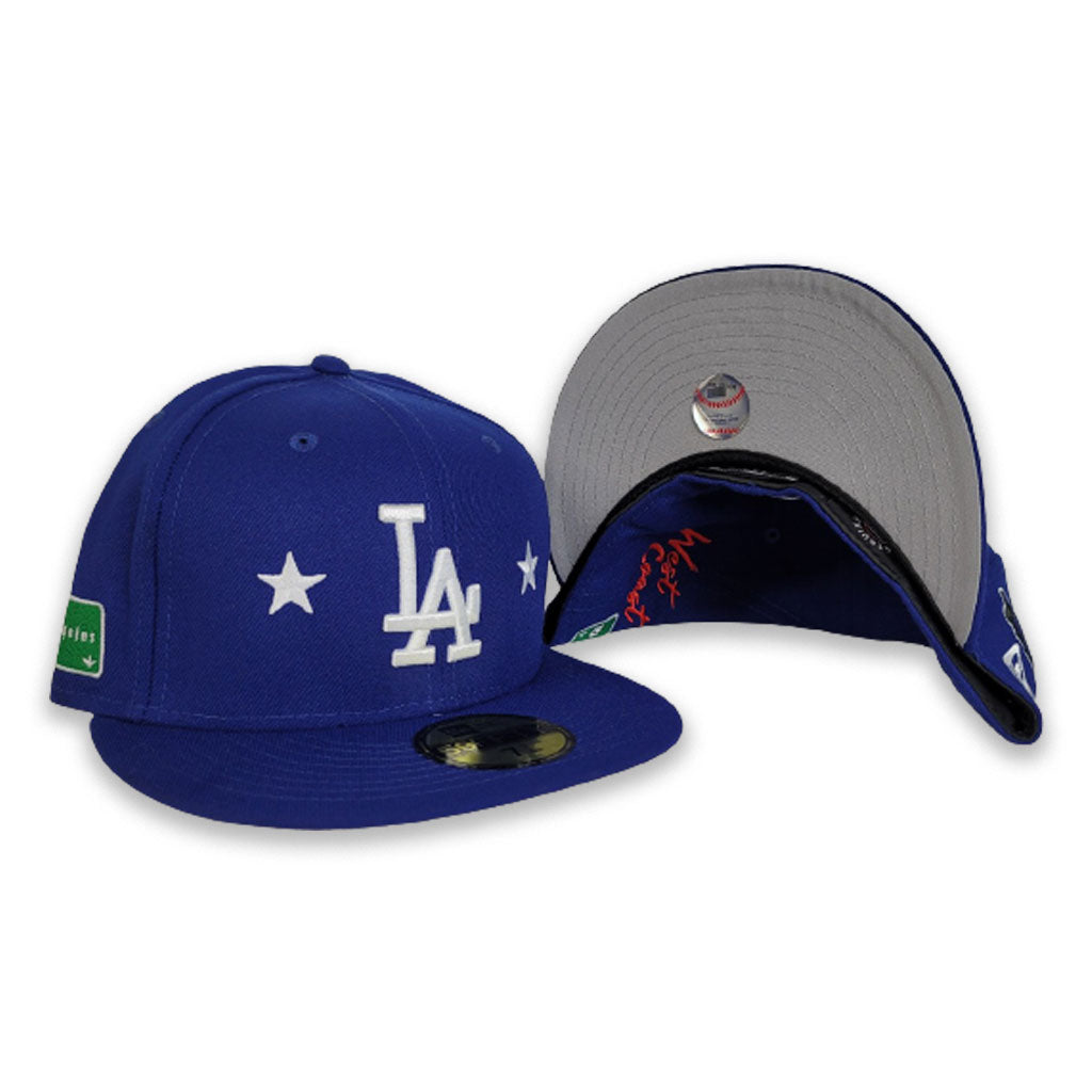 New Era Los Angeles Dodgers Monocamo 59Fifty Men's Fitted Hat Blue