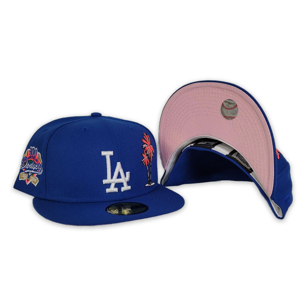 Los Angeles Dodgers New Era 100th Anniversary Camel 59FIFTY Fitted