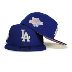 New Era Los Angeles Dodgers Fitted Pink Bottom Royal White – FCS Sneakers