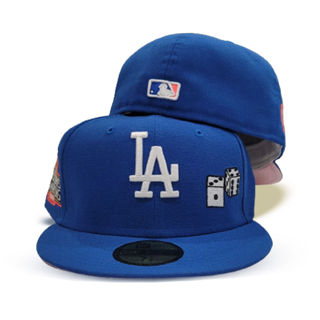 Royal Blue Los Angeles Dodgers Pink Bottom Dice Collection 2020 World  Series Champions New Era 59Fifty Fitted