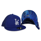 Royal Blue Mesh Los Angeles Dodgers New Era 59FIFTY Fitted