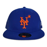 Royal Blue Mesh New York Mets New Era 59FIFTY Fitted