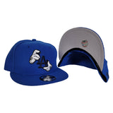 Royal Blue Mickey Hands Los Angeles Dodgers Gray Bottom New Era 9Fifty Snapback