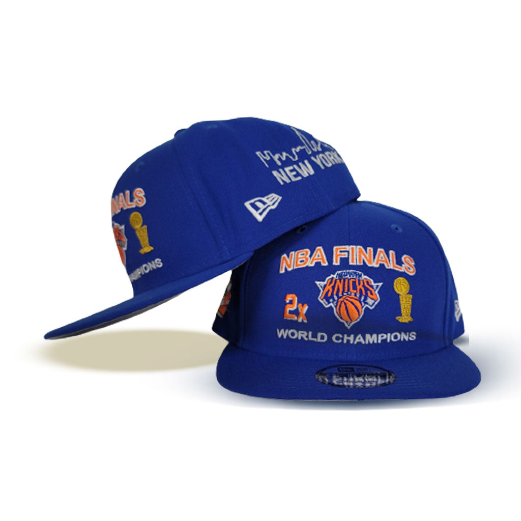 New York Knicks FINALS CHAMPIONS SNAPBACK Royal Hat