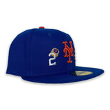 Royal Blue New York Mets 2X World Series Champions Ring New Era 59Fifty Fitted