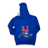 Royal Blue New York Mets Blooming New Era Hoodie