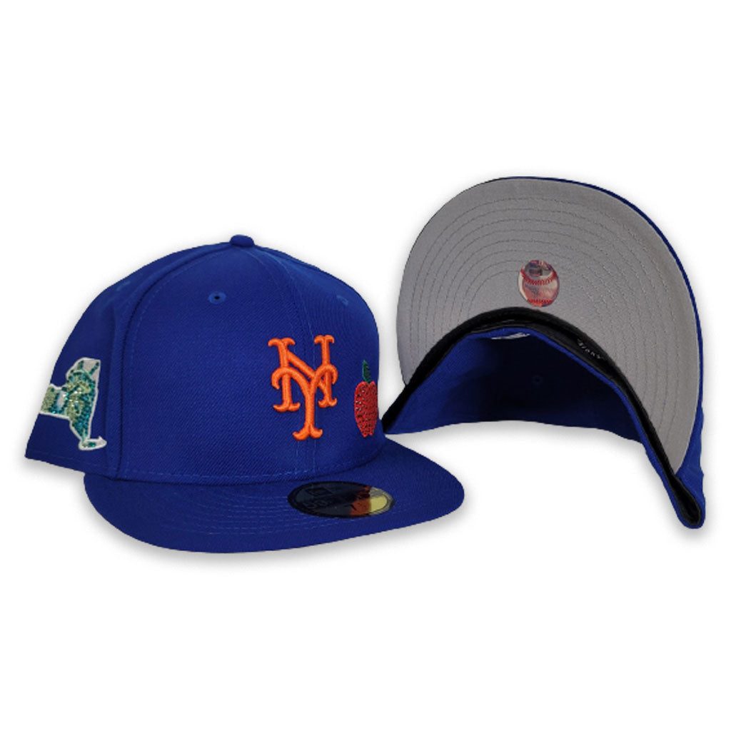 New Era 59FIFTY Fitted Hat New York Mets 7 / Black / Grey
