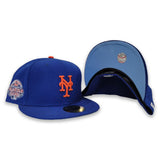 Royal Blue New York Mets Icy Blue Bottom Swarovski Crystal 2013 All Star Game Side Patch New Era 59Fifty Fitted