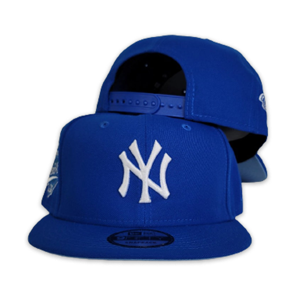 Royal Blue New York Yankees Icy Blue Bottom 1996 World Series Side Patch New Era 9Fifty Snapback