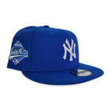 Royal Blue New York Yankees Icy Blue Bottom 1996 World Series Side Patch New Era 9Fifty Snapback