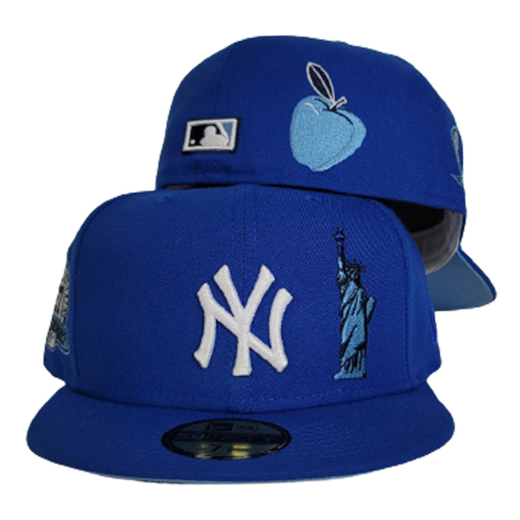 Nike New York Yankees Vapor Dri-fit Bucket Hat in Blue for Men