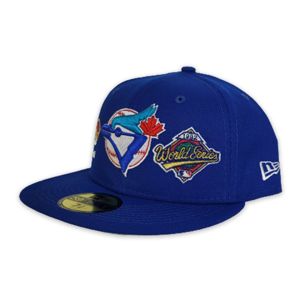 toronto blue jays fitted hat world series