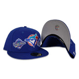 Royal Blue Toronto Blue Jays Side Patch New Era 59Fifty Fitted