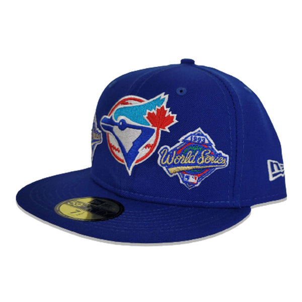 Royal Blue Toronto Blue Jays 2X World Series Champions New Era 59Fifty ...