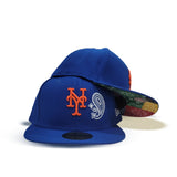 Royal Blue New York Mets Patchwork Bottom New Era 59Fifty Fitted