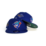 Product - Royal Blue Toronto Blue Jays Green Paisley Bottom 1993 World Series New Era 9Fifty Snapback