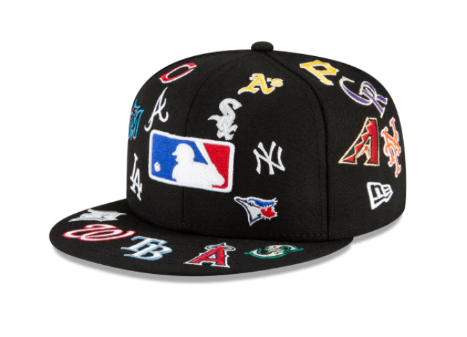 Goose Mascot Grey Black 59Fifty Fitted Hat by MLB x New Era Noble