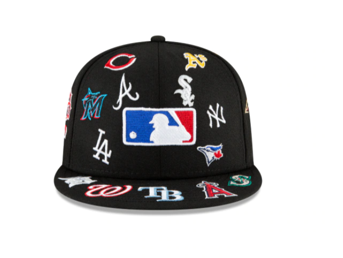 Lids Kansas City Royals New Era Team Logo 59FIFTY Fitted Hat - Black