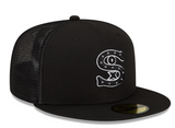 Black Mesh Chicago White Sox Gray Bottom New Era 59FIFTY Fitted