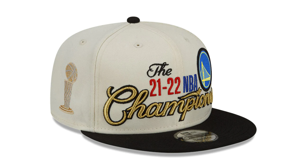 Off White Golden State Warriors New Era 2022 NBA Finals Champion