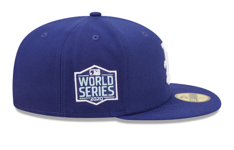 New Era 9Forty Los Angeles Dodgers The League Game World Series 2020  Strapback Hat Dark Royal