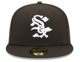 Black Chicago White Sox Icy Blue Bottom 2005 World Series Side Patch New Era Comic Cloud  59Fifty Fitted