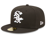 Black Chicago White Sox Icy Blue Bottom 2005 World Series Side Patch New Era Comic Cloud  59Fifty Fitted