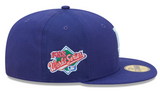 Royal Blue Los Angeles Dodgers Clouds Bottom 1988 World Series Side Patch New Era 59Fifty Fitted