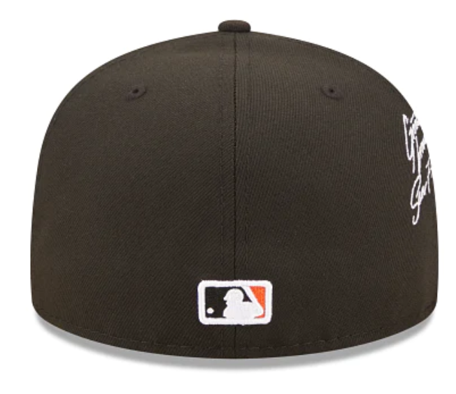Black San Francisco Giants Cloud Icons New Era 59Fifty Fitted