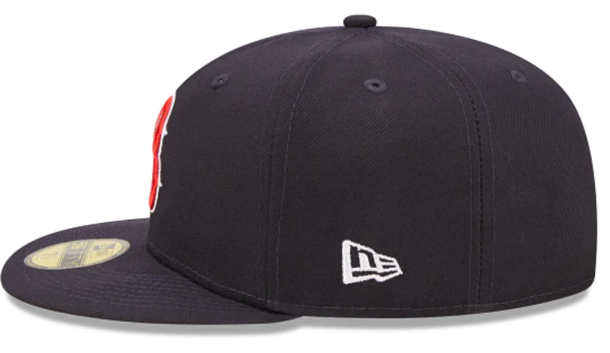 Navy Blue Boston Red Sox Cloud Icons New Era 59Fifty Fitted