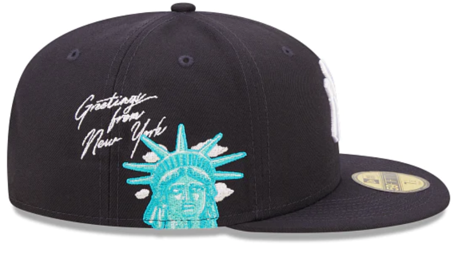 New Era New York Yankees Icons Glacier Blue Edition 59Fifty Fitted Cap