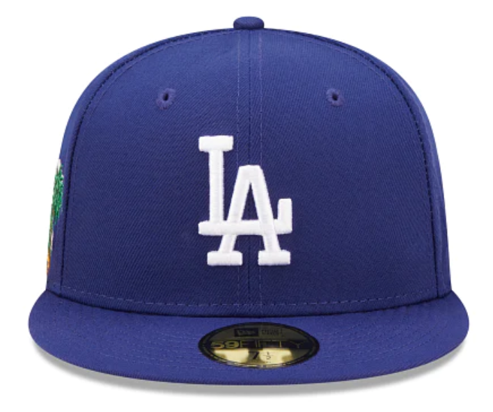Royal Blue Los Angeles Dodgers Clouds New Era Hoodie XL
