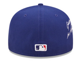 Royal Blue Los Angeles Dodgers Cloud Icons New Era 59Fifty Fitted