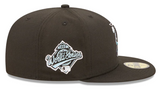 Black Florida Marlins Icy Blue Bottom 1997 World Series Side Patch New Era Comic Cloud  59Fifty Fitted