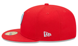 Red Washington Nationals Clouds Bottom 2019 World Series Side Patch New Era 59Fifty Fitted