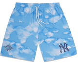 Sky Blue New York Yankees 1996 World Series New Era " Cloud Collection" Shorts