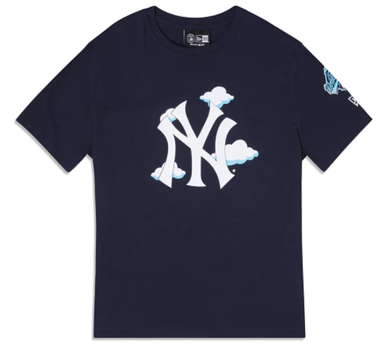 Navy Blue New York Yankees 1996 World Series New Era " Cloud Collection" T-Shirt