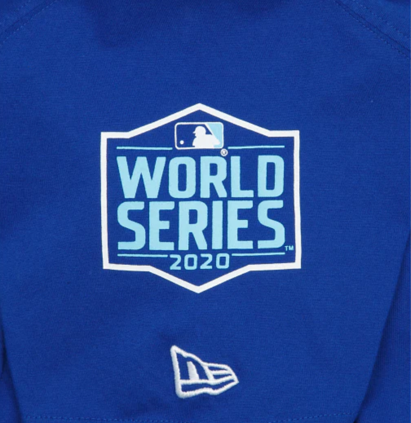 Royal Blue Los Angeles Dodgers 2020 World Series New Era " Cloud Collection" T-Shirt