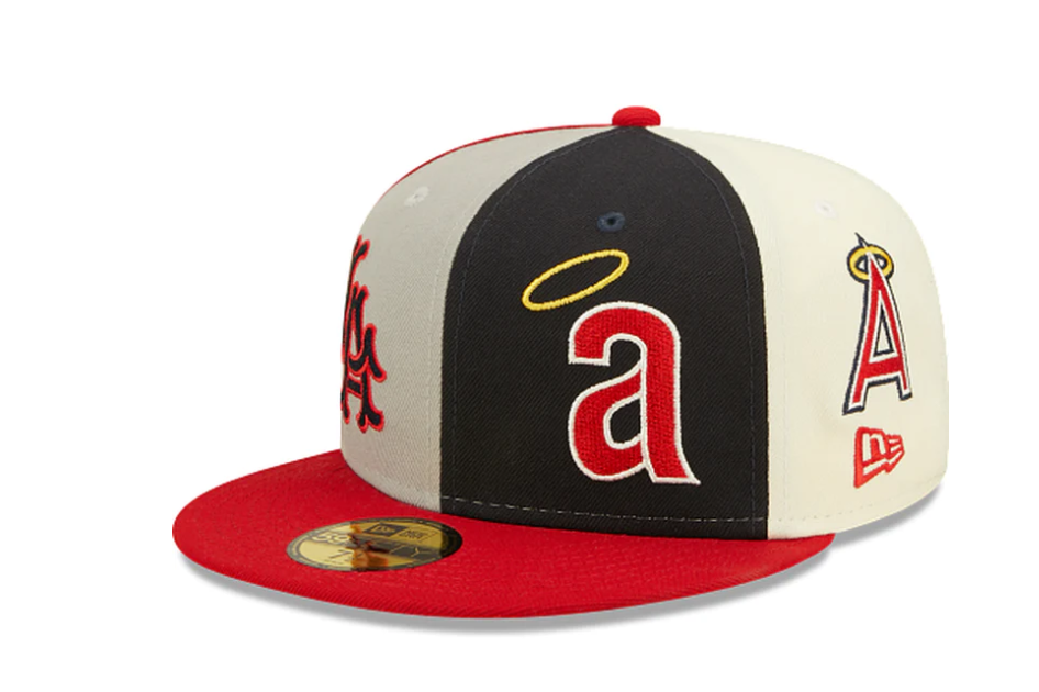 Los Angeles California Angels Hat New Era 7-3/8 59FIFTY Fitted