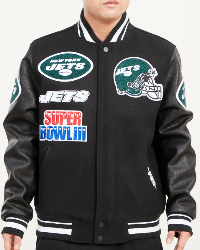 Jets letterman jacket discount